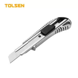 Tolsen 18mm fémházas tördelhetőpengés kés (30002)